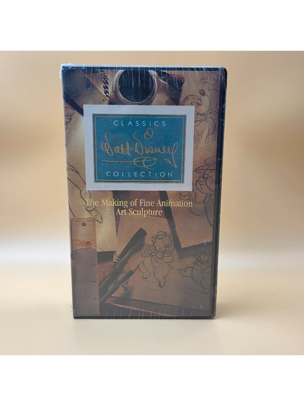 WDCC The Making of Fine Animation Art Sculpture VHS Sealed Disney
